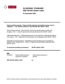 EN IEC 63244-1:2021 EN IEC 63244-1:2021 - BARVE - Page 1 preview