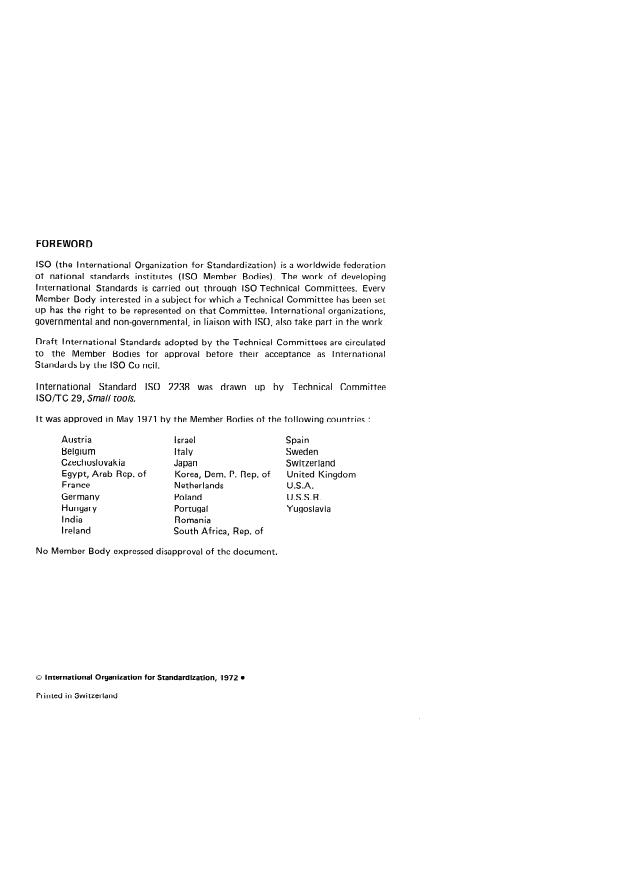 ISO 2238:1972 ISO 2238:1972 - Machine bridge reamers - Page 2 preview