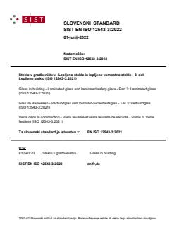 SIST EN ISO 12543-3:2022 SIST EN ISO 12543-3:2022 - Page 1 preview