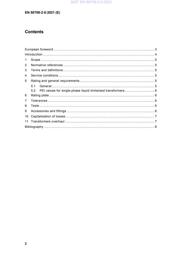EN 50708-2-5:2021 EN 50708-2-5:2021 - Page 4 preview
