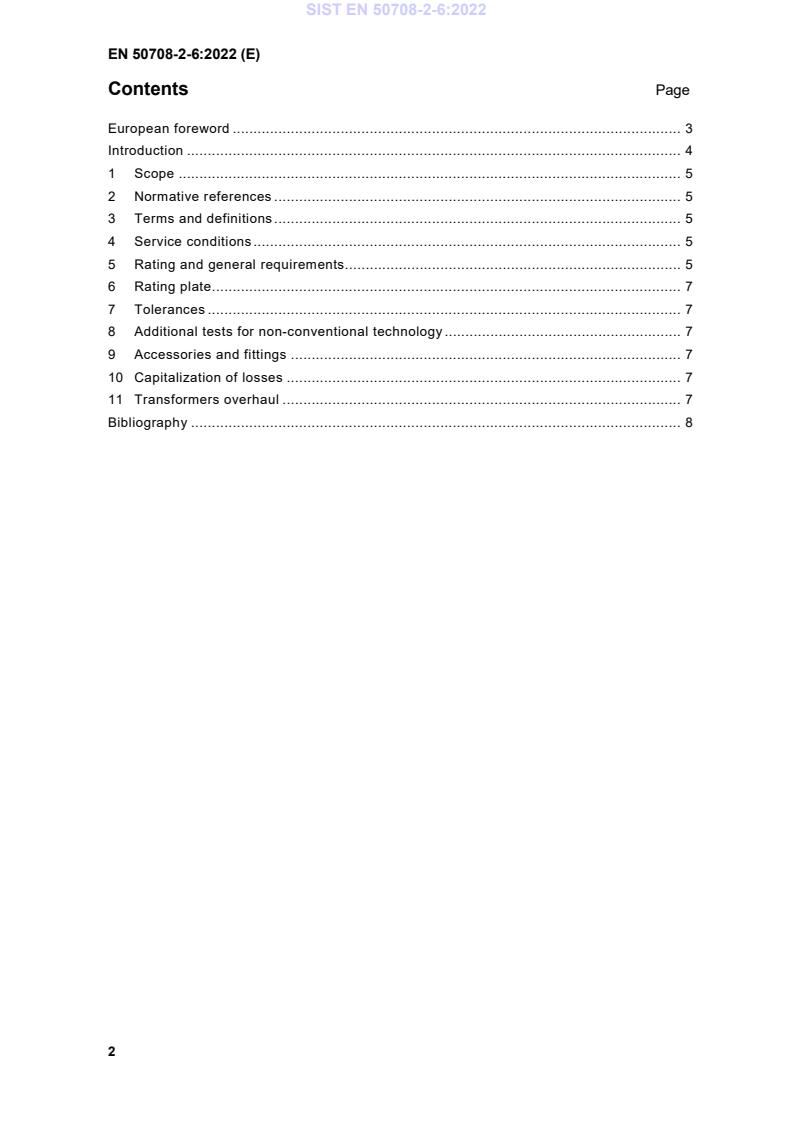 SIST EN 50708-2-6:2022 SIST EN 50708-2-6:2022 - Page 4 preview
