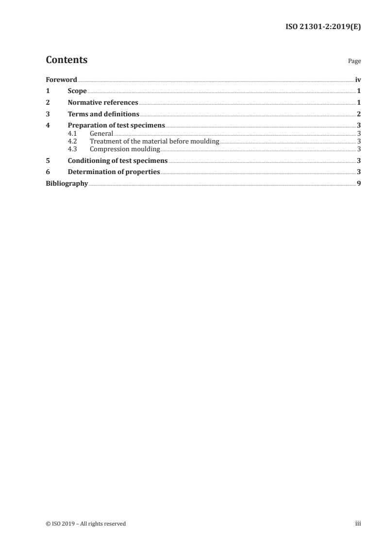 ISO 21301-2:2019 - Plastics — Ethylene-vinyl acetate (EVAC) moulding and extrusion materials — Part 2: Preparation of test specimens and determination of properties
Released:1/31/2019