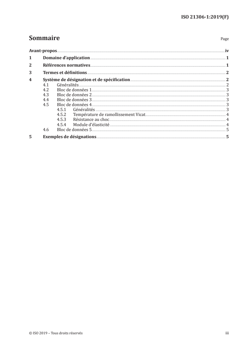 ISO 21306-1:2019 - Plastiques — Matériaux à base de poly(chlorure de vinyle) non plastifié (PVC-U) pour moulage et extrusion — Partie 1: Système de désignation et base de spécification
Released:3/4/2019