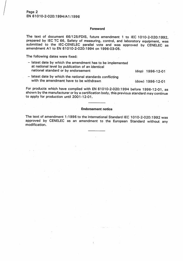 EN 61010-2-020:1994/A1:1996 EN 61010-2-020:1999/A1:1999 - Page 4 preview