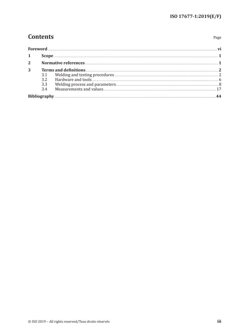 ISO 17677-1:2019 ISO 17677-1:2019 - Resistance welding — Vocabulary — Part 1: Spot, projection and seam welding
Released:2/15/2019