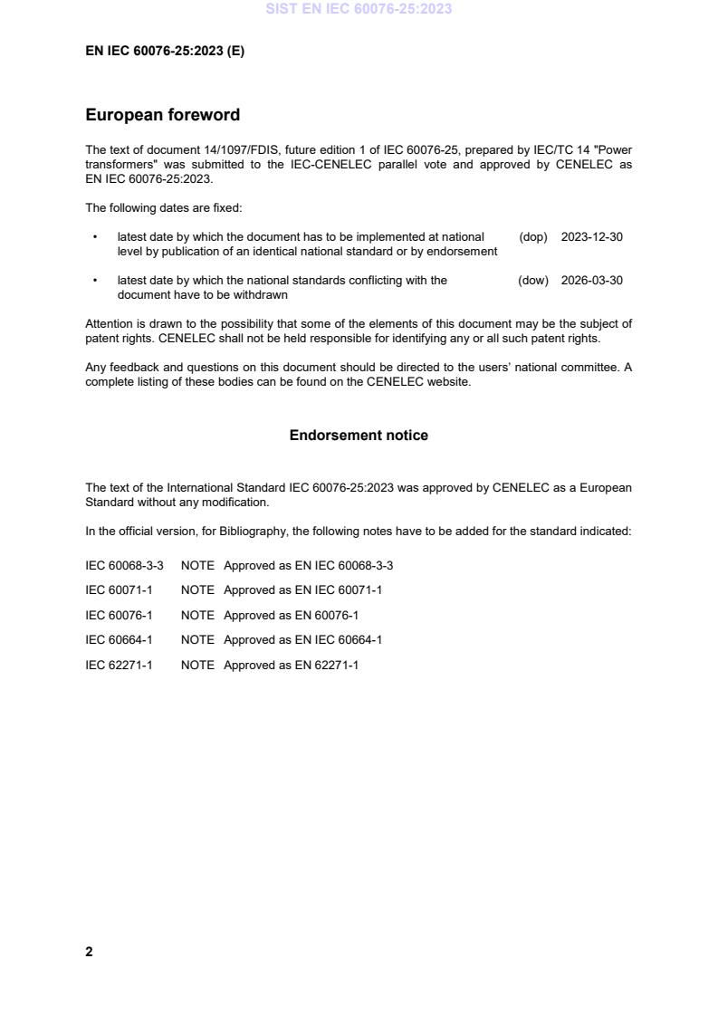 EN IEC 60076-25:2023 EN IEC 60076-25:2023 - Page 4 preview
