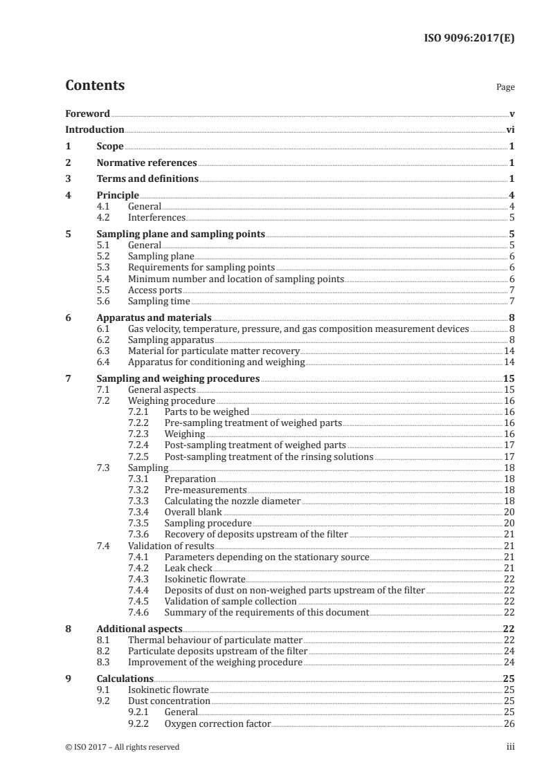 ISO 9096:2017 - Stationary source emissions — Manual determination of mass concentration of particulate matter
Released:8/21/2017
