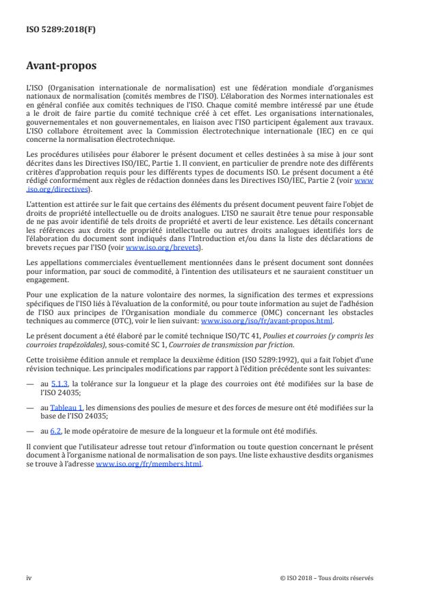 ISO 5289:2018 ISO 5289:2018 - Machines agricoles -- Courroies hexagonales sans fin et profils de gorges des poulies correspondantes - Page 4 preview
