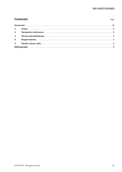 ISO 10625:2018 - Equipment for crop protection — Sprayer nozzles — Colour coding for identification
Released:8/3/2018 - Page 3 preview