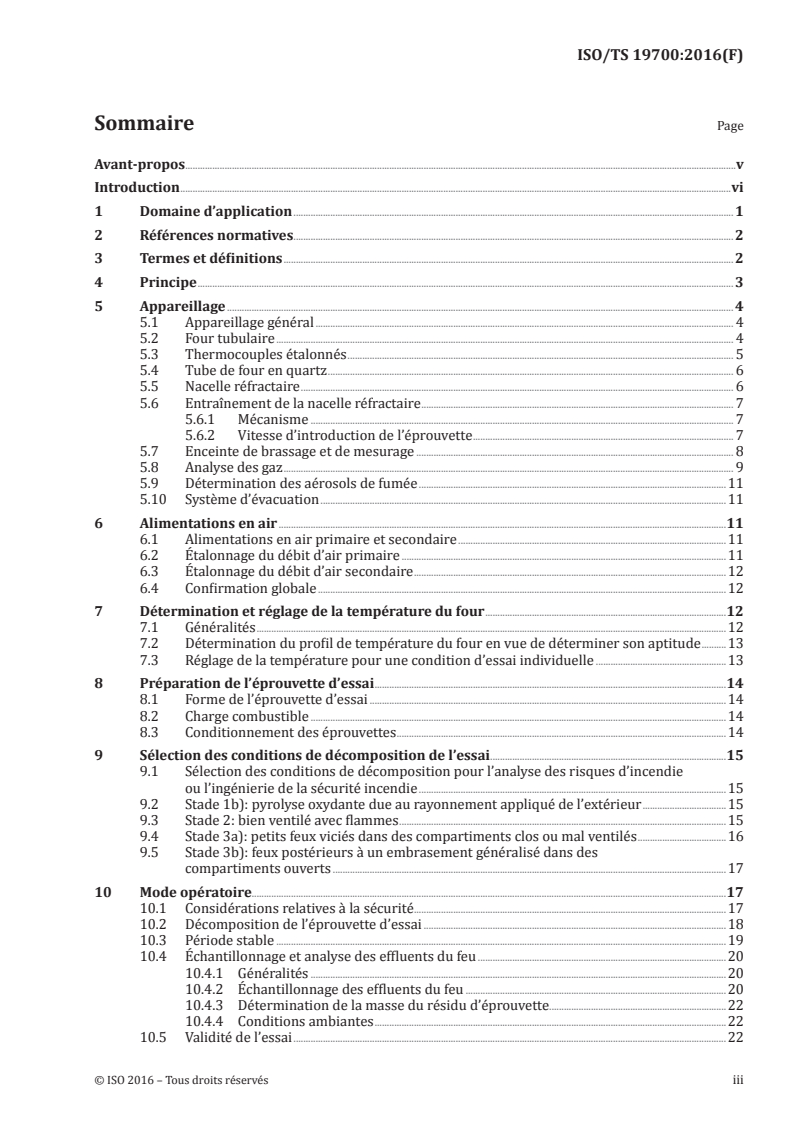 ISO/TS 19700:2016 - Méthode du rapport d'équivalence contrôlée pour la détermination des substances dangereuses des effluents du feu — Four tubulaire à conditions stables
Released:1/18/2017