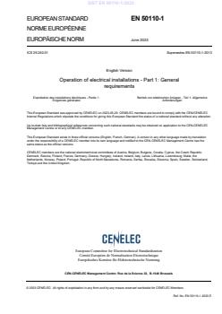 SIST EN 50110-1:2023 - Page 3 preview