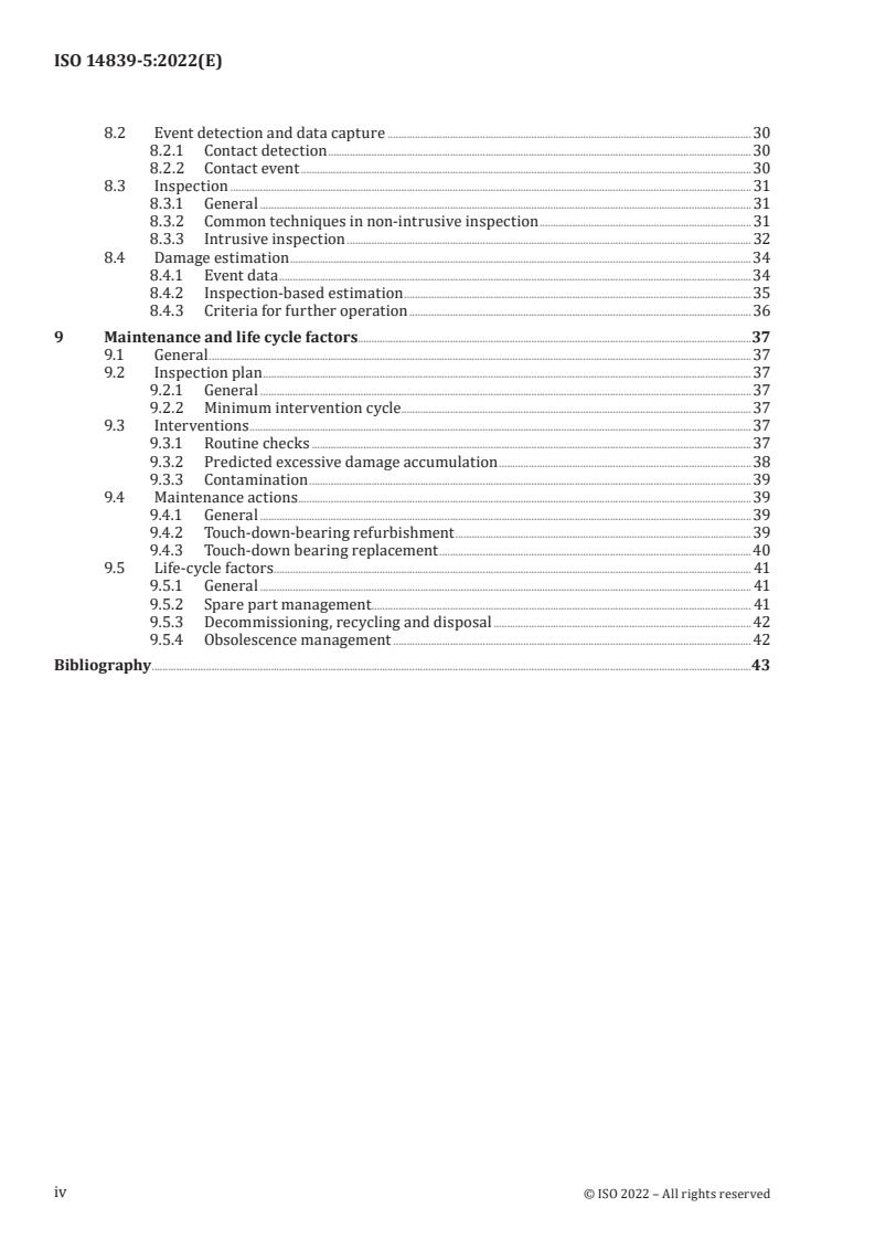 ISO 14839-5:2022 ISO 14839-5:2022 - Mechanical vibration — Vibration of rotating machinery equipped with active magnetic bearings — Part 5: Touch-down bearings
Released:15. 08. 2022 - Page 4 preview