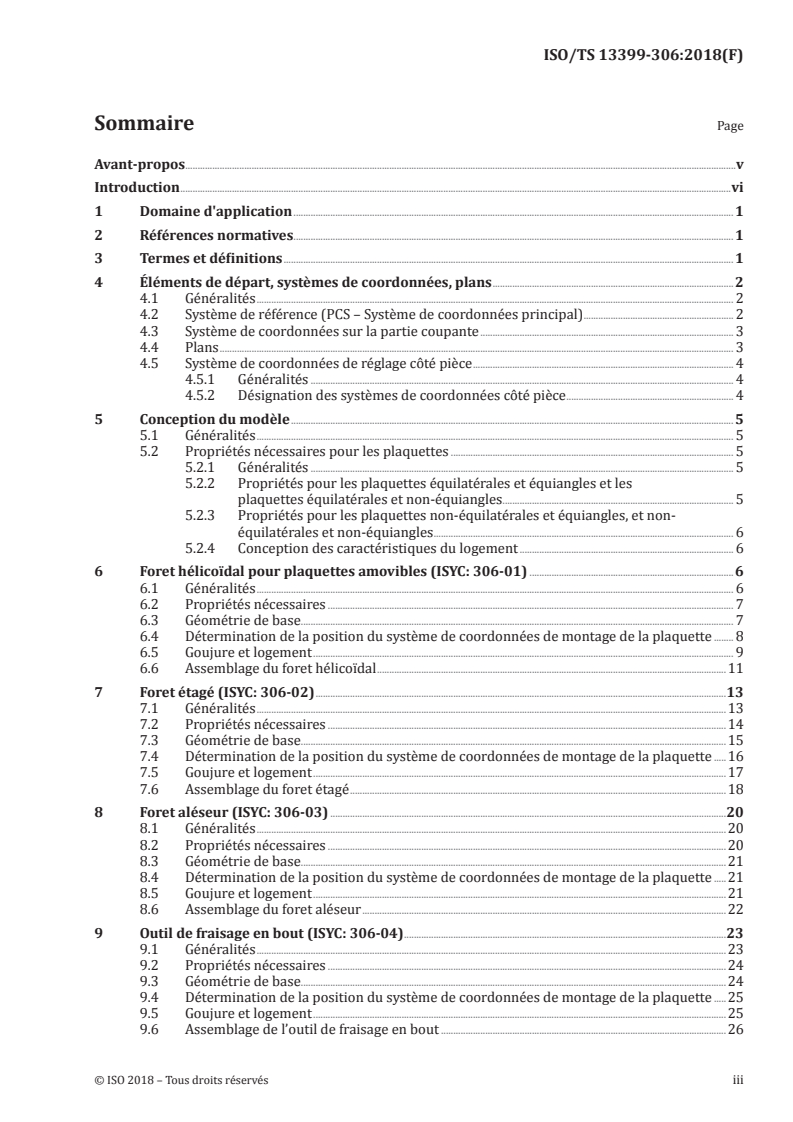 ISO/TS 13399-306:2018 - Représentation et échange des données relatives aux outils coupants — Partie 306: Création et échange des modèles 3D — Forets et outils de fraisage pour plaquettes amovibles
Released:4/9/2019