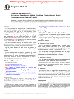 ASTM D7545-09 - Standard Test Method for Oxidation Stability of Middle Distillate Fuels<span class='unicode'>—</span>Rapid Small Scale Oxidation Test (RSSOT)