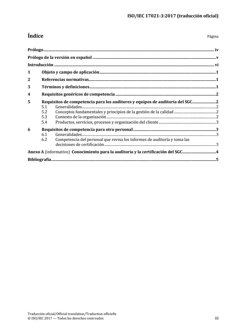 ISO/IEC 17021-3:2017 - Conformity assessment — Requirements for bodies providing audit and certification of management systems — Part 3: Competence requirements for auditing and certification of quality management systems
Released:1/4/2018