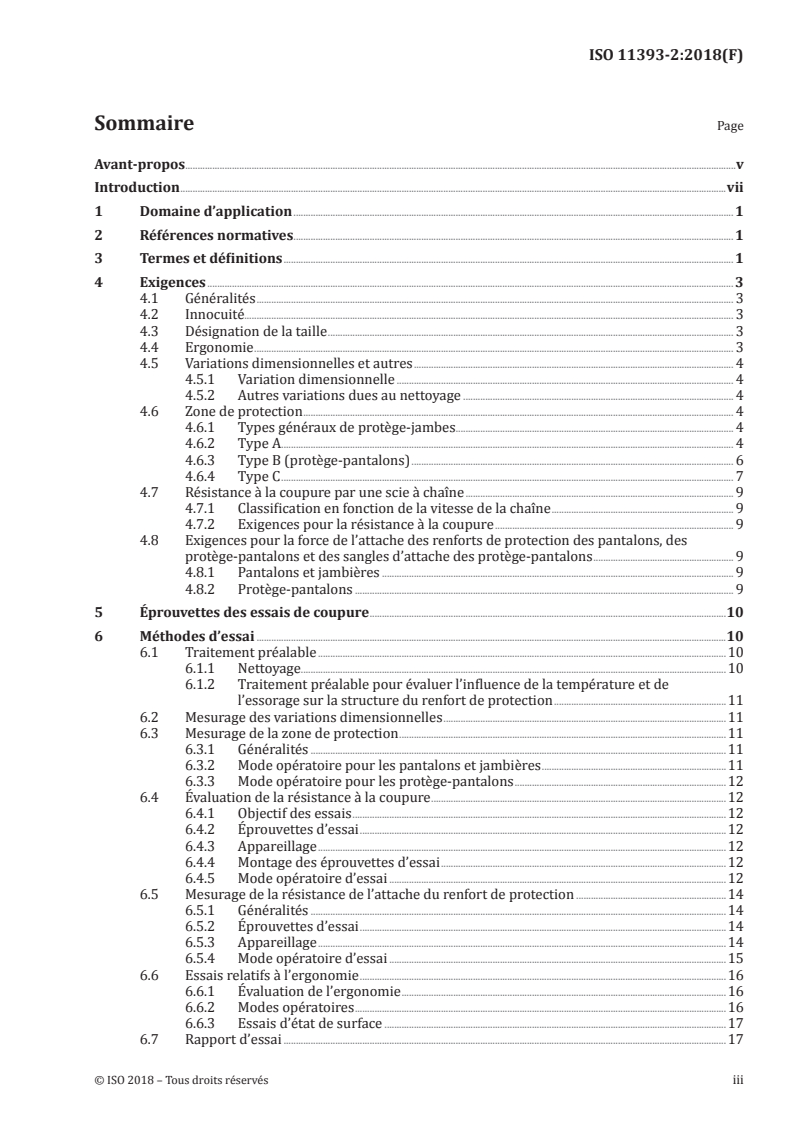 ISO 11393-2:2018 - Vêtements de protection pour utilisateurs de scies à chaîne tenues à la main — Partie 2: Exigences de performance et méthodes d'essai pour protège-jambes
Released:10/1/2018