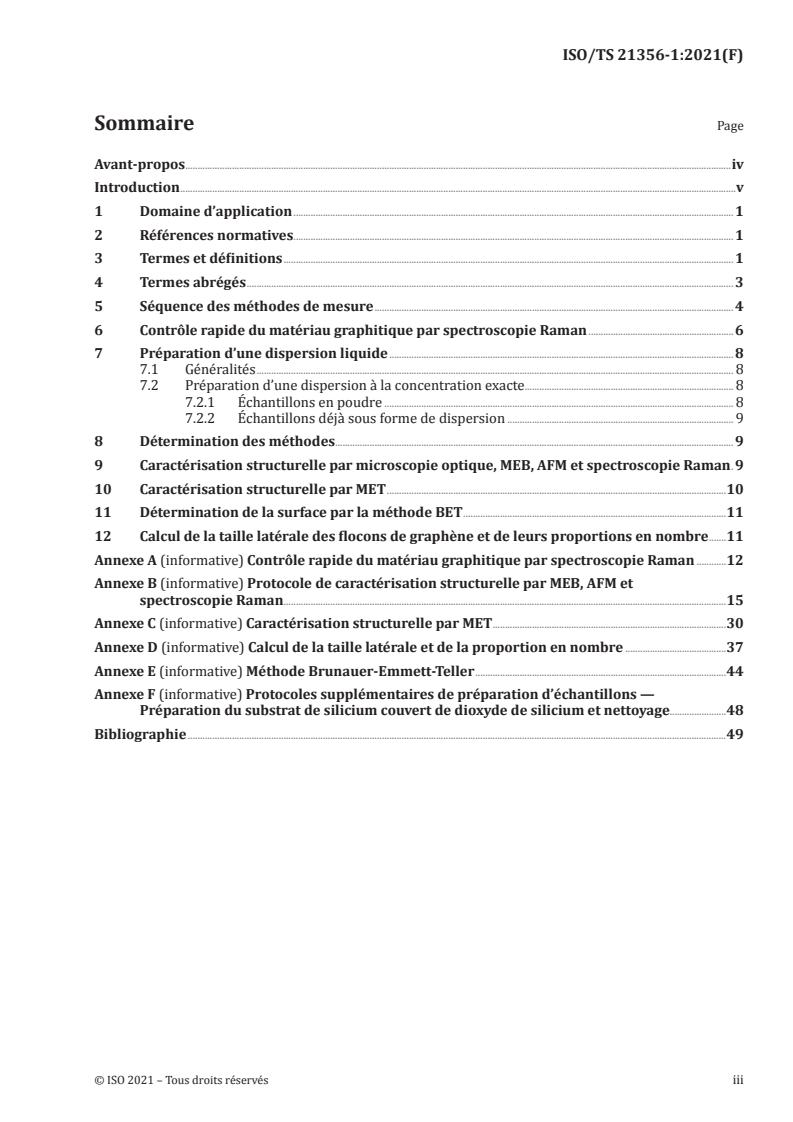 ISO/TS 21356-1:2021 - Nanotechnologies — Caractérisation structurelle du graphène — Partie 1: Graphène issu de poudres et de dispersions
Released:4/26/2021