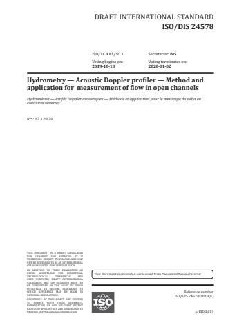 ISO/FDIS 24578