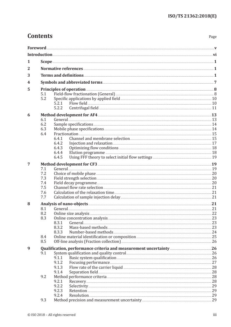 ISO/TS 21362:2018 - Nanotechnologies — Analysis of nano-objects using asymmetrical-flow and centrifugal field-flow fractionation
Released:5/30/2018