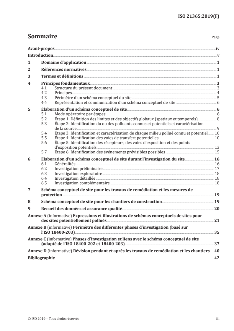 ISO 21365:2019 - Qualité du sol — Schémas conceptuels de sites pour les sites potentiellement pollués
Released:10/31/2019