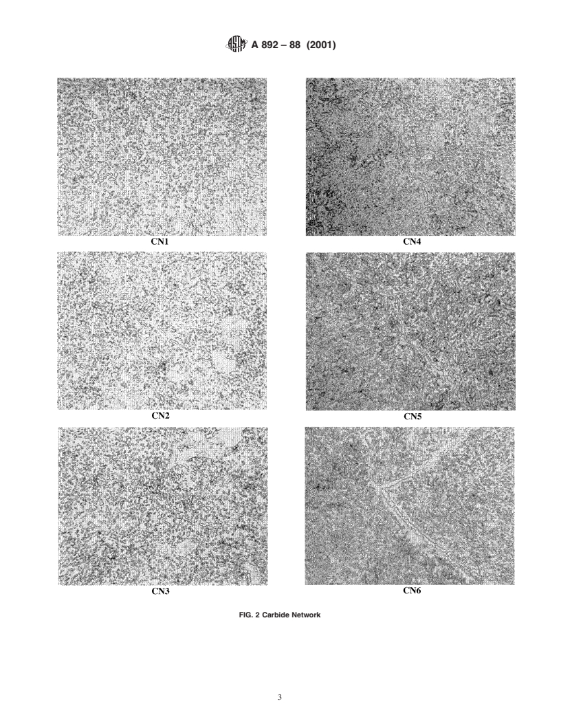 ASTM A892-88(2001) - Standard Guide for Defining and Rating the Microstructure of High Carbon Bearing Steels