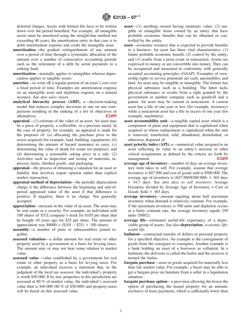 ASTM E2135-07e1 - Standard Terminology for Property and Asset Management