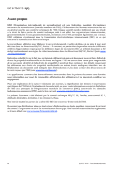 ISO 3175-5:2019 - Textiles — Entretien professionnel, nettoyage à sec et nettoyage à l'eau des étoffes et des vêtements — Partie 5: Mode opératoire pour évaluer la résistance au nettoyage et à la finition lors du traitement au dibutoxyméthane
Released:9/4/2019 - Page 4 preview