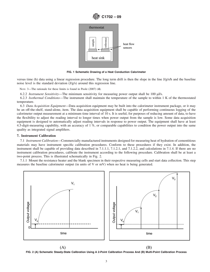 REDLINE ASTM C1702-09 - Standard Test Method for Measurement of Heat of Hydration of Hydraulic Cementitious Materials Using Isothermal Conduction Calorimetry