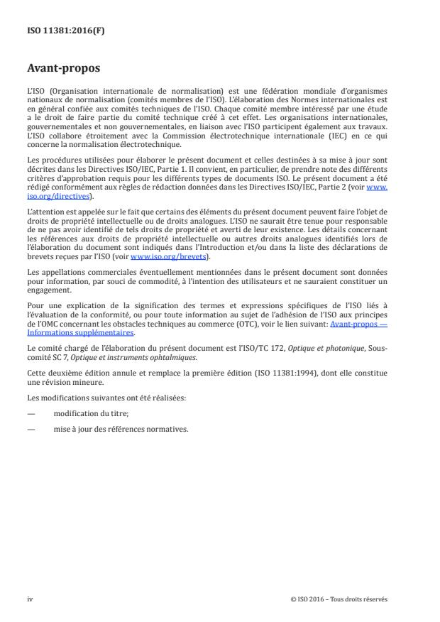 ISO 11381:2016 ISO 11381:2016 - Optique ophtalmique -- Montures de lunettes -- Filetages - Page 4 preview