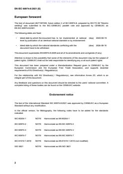 SIST EN IEC 60974-8:2022 SIST EN IEC 60974-8:2022 - Page 4 preview