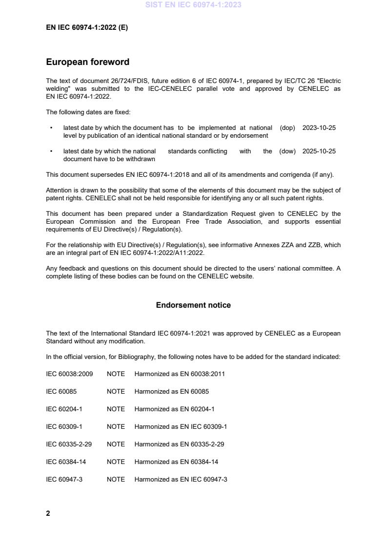 SIST EN IEC 60974-1:2023 SIST EN IEC 60974-1:2023 - BARVE - Page 4 preview