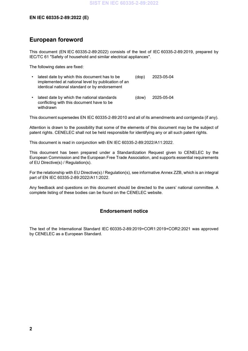 SIST EN IEC 60335-2-89:2022 SIST EN IEC 60335-2-89:2022 - BARVE - Page 4 preview