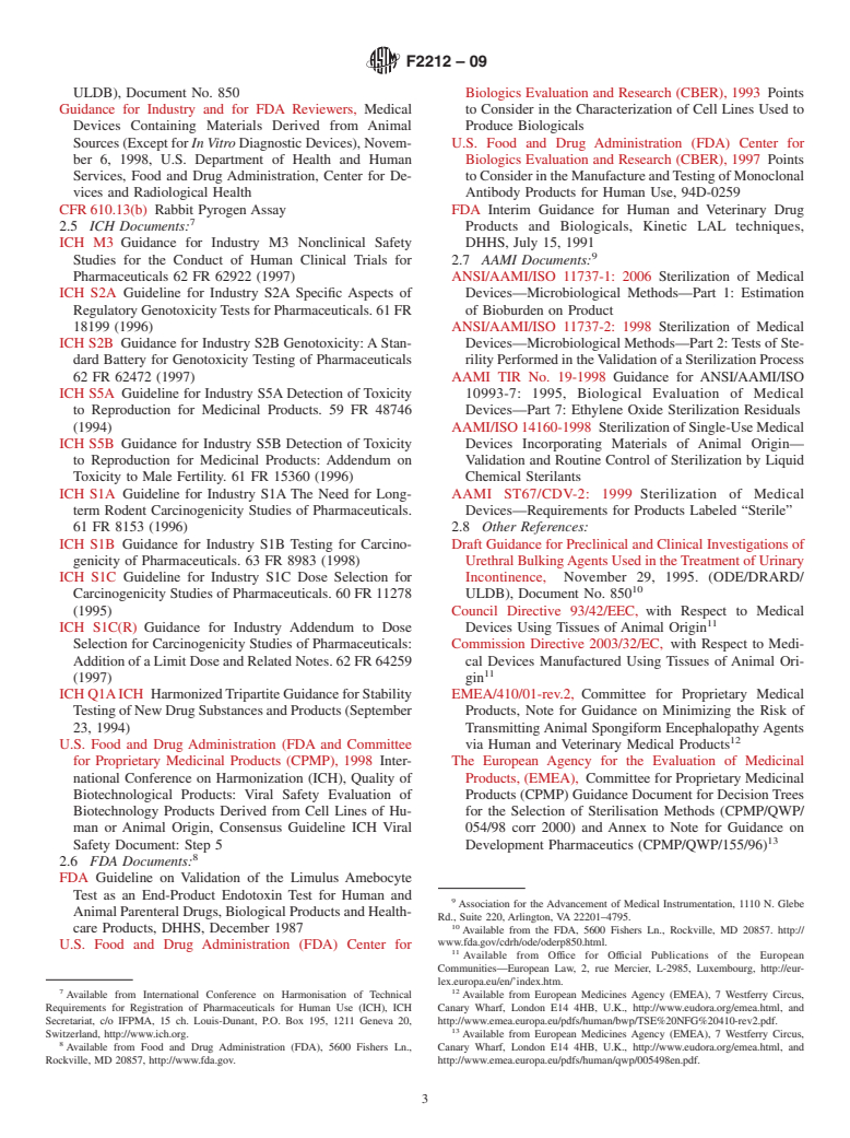 ASTM F2212-09 - Standard Guide for Characterization of Type I Collagen as Starting Material for Surgical Implants and Substrates for Tissue Engineered Medical Products (TEMPs)