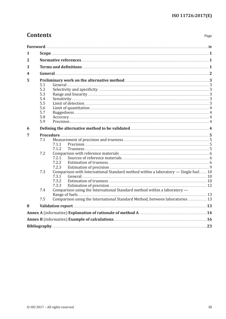 ISO 11726:2017 - Solid mineral fuels — Guidelines for the validation of alternative methods of analysis
Released:11/10/2017