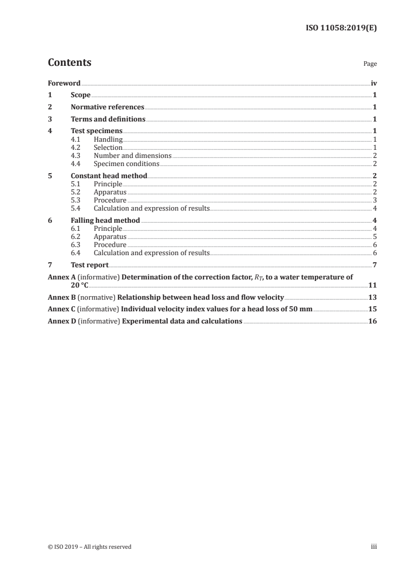 ISO 11058:2019 - Geotextiles and geotextile-related products — Determination of water permeability characteristics normal to the plane, without load
Released:5/29/2019