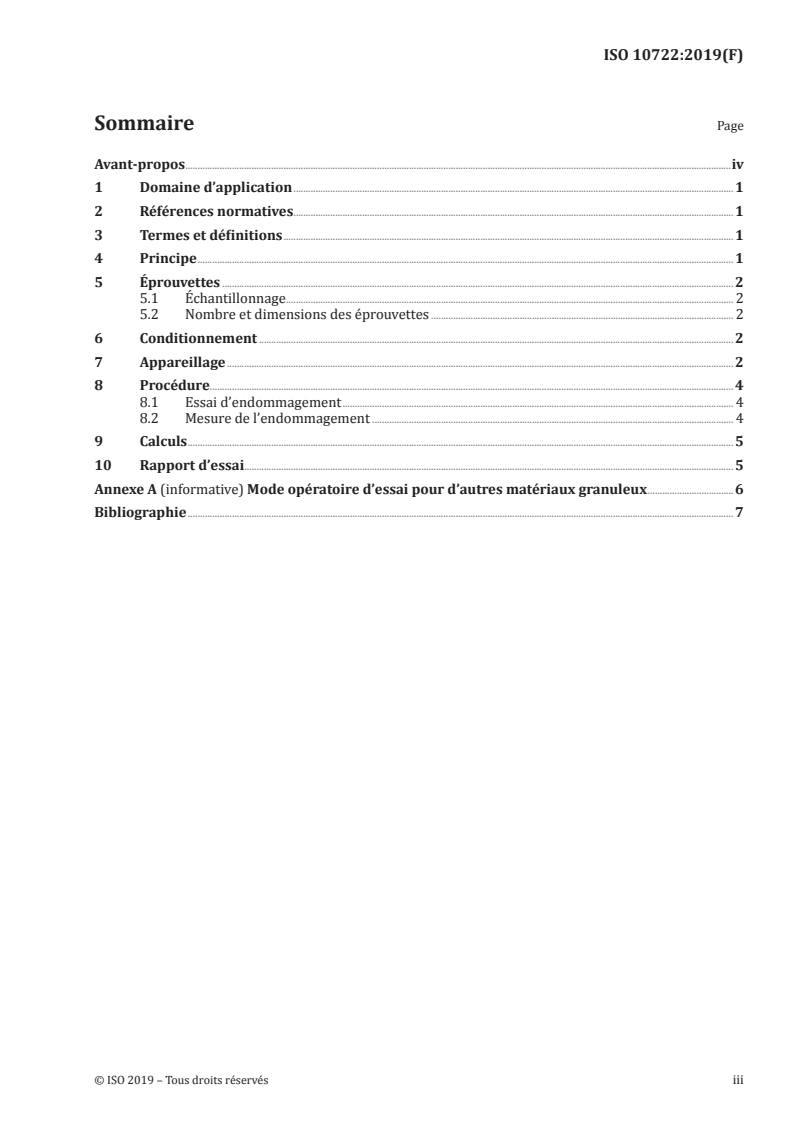 ISO 10722:2019 - Géosynthétiques — Mode opératoire d'essai d'index pour évaluer l'endommagement mécanique sous charge répétée — Endommagement causé par des matériaux granulaires (méthode d'essai en laboratoire)
Released:5/28/2020