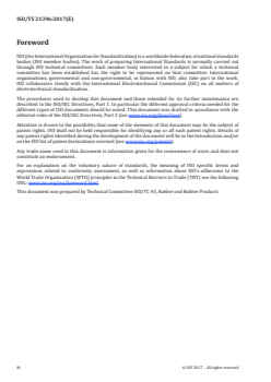 ISO/TS 21396:2017 ISO/TS 21396:2017 - Rubber — Determination of mass concentration of tire and road wear particles (TRWP) in soil and sediments — Pyrolysis-GC/MS method
Released:12/21/2017 - Page 4 preview