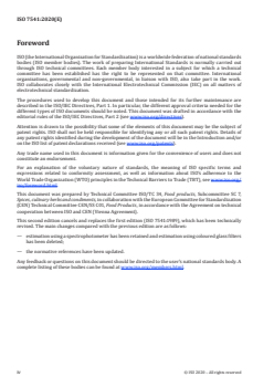 ISO 7541:2020 ISO 7541:2020 - Spices and condiments — Spectrophotometric determination of the extractable colour in paprika
Released:7/23/2020 - Page 4 preview
