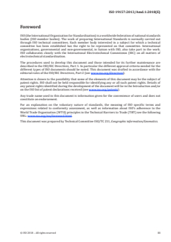 ISO 19157:2013/Amd 1:2018 ISO 19157:2013/Amd 1:2018 - Geographic information — Data quality — Amendment 1: Describing data quality using coverages
Released:1/9/2018 - Page 3 preview