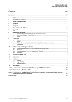 ISO 21422:2018 ISO 21422:2018 - Milk, milk products, infant formula and adult nutritionals — Determination of chloride — Potentiometric titration method
Released:3/12/2021 - Page 3 preview