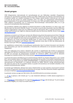 ISO 21422:2018 ISO 21422:2018 - Lait, produits laitiers, formules infantiles et produits nutritionnels pour adultes — Détermination de la teneur en chlorures — Méthode par titrage potentiométrique
Released:3/12/2021 - Page 4 preview