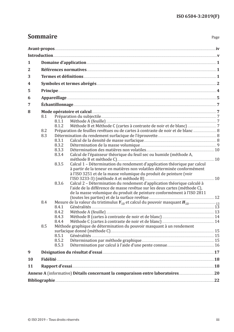 ISO 6504-3:2019 - Peintures et vernis — Détermination du pouvoir masquant — Partie 3: Détermination du pouvoir masquant pour des peintures bâtiments, béton et utilisation en intérieur
Released:11/29/2019