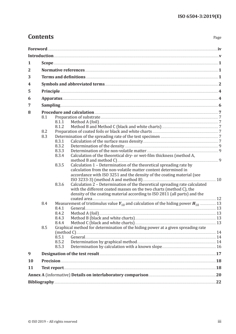 ISO 6504-3:2019 - Paints and varnishes — Determination of hiding power — Part 3: Determination of hiding power of paints for masonry, concrete and interior use
Released:11/29/2019