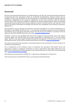 ISO/IEC 24779-5:2020 ISO/IEC 24779-5:2020 - Information technology — Cross-jurisdictional and societal aspects of implementation of biometric technologies — Pictograms, icons and symbols for use with biometric systems — Part 5: Face applications
Released:3/5/2020 - Page 4 preview