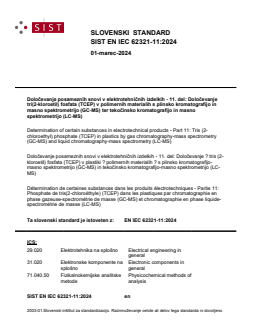 EN IEC 62321-11:2024 EN IEC 62321-11:2024 - Page 1 preview