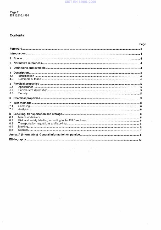 EN 12906:1999 EN 12906:2000 - Page 4 preview