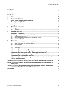 ISO 21479:2019 ISO 21479:2019 - Soil quality — Determination of the effects of pollutants on soil flora — Leaf fatty acid composition of plants used to assess soil quality
Released:6/5/2019 - Page 3 preview