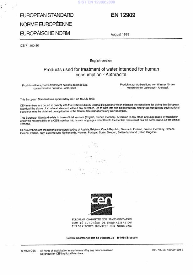EN 12909:2000