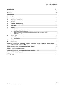 ISO 21490:2022 - Rubber and rubber products — Determination of 2-mercaptobenzothiazole content by high performance liquid chromatography (HPLC)
Released:1/21/2022 - Page 3 preview