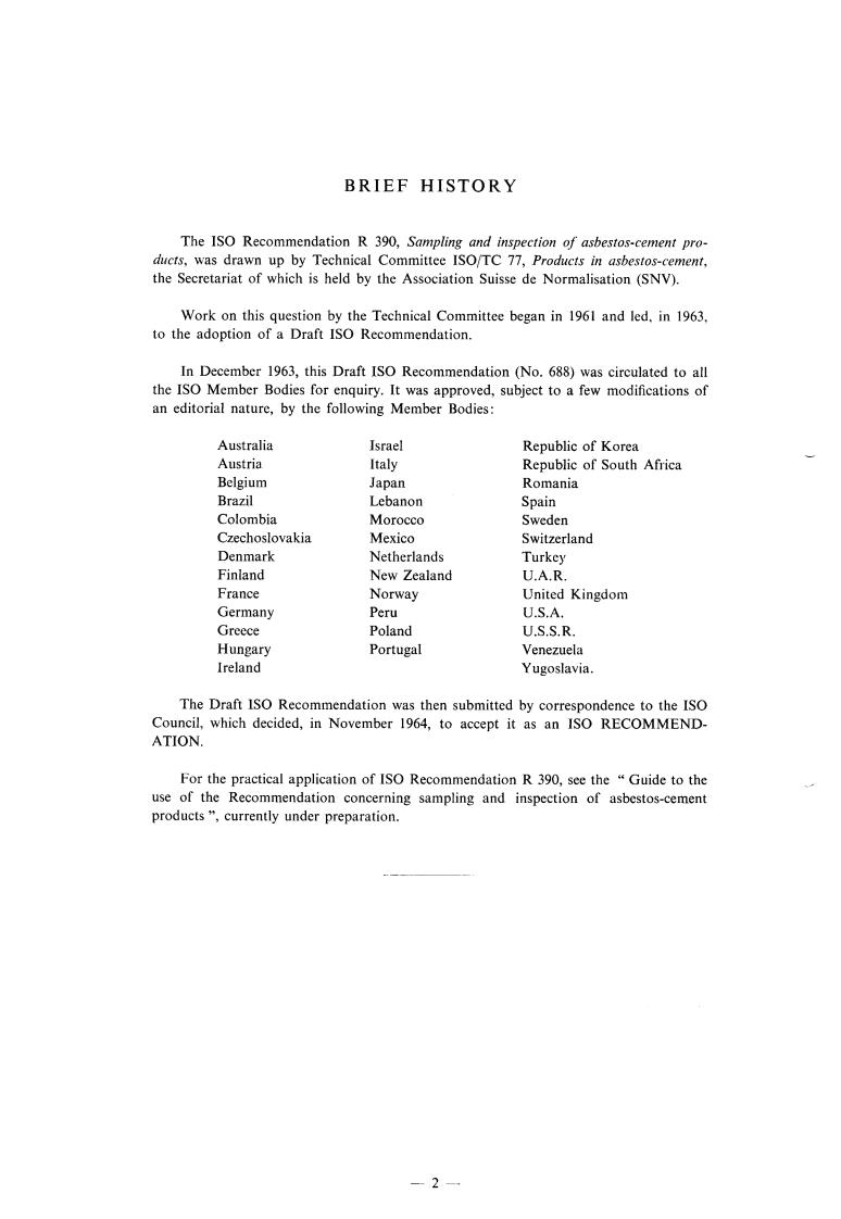 ISO/R 390:1964 ISO/R 390:1964 - Title missing - Legacy paper document
Released:1/1/1964 - Page 2 preview